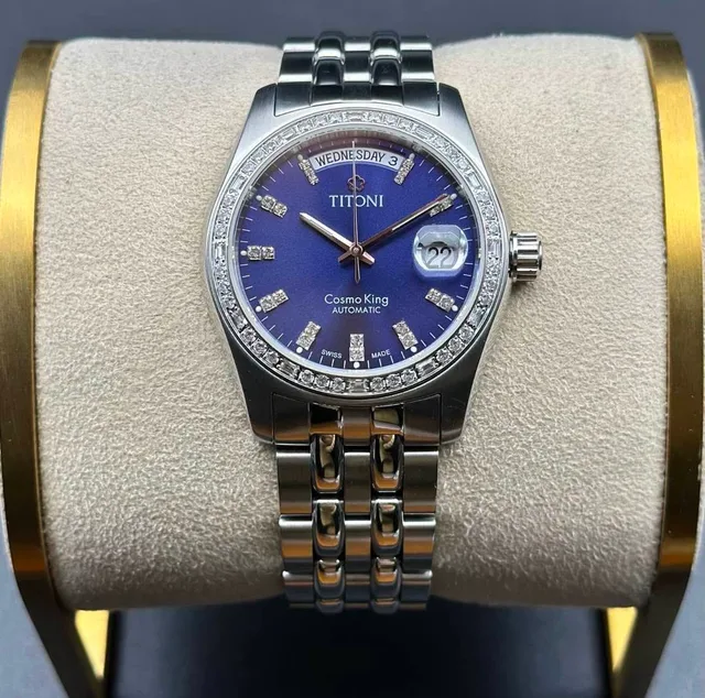 TITONI Cosmo King 787 S-DB-308 · ຮູບຈາກໂພສ Facebook · SAIFA Facebook Page